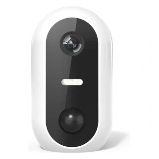 Afbeelding van Denver Beveiligingscamera Draadloos Buiten Camera met Nachtzicht Tuya App WiFi Full HD 1080P Bewegingsdetectie Makkelijk te installeren IOB209 Wit