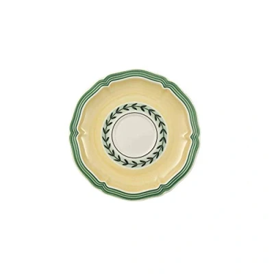 Afbeelding van Villeroy &amp; Boch French Garden Fleurence onderzetter, 12 cm, hoogwaardig porselein, wit/meerkleurig, 6 stuks