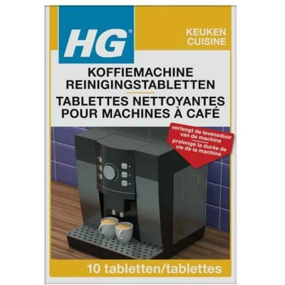 Afbeelding van Reinigingstabletten HG voor koffiemachine 10 stuks