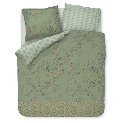 Afbeelding van Pip Studio Amor De Dios Dekbedovertrek 240 x 200/220 cm Groen