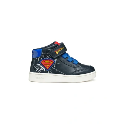 Afbeelding van Geox Eclyper Babyschoenen voor kinderen, Maat: 27, Navy royal Schoenen