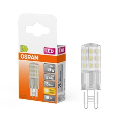 Afbeelding van OSRAM 4058075840522 LED lamp Energielabel C (A G) G9 4.9 W = 60 Warmwit (Ø x h) 18 mm 1 stuk(s)