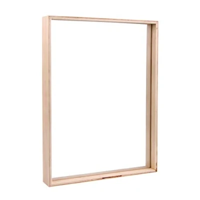 Afbeelding van Rayher Houten frame om neer te zetten av. dubbele acrylglasplaat, natuur, 62927505