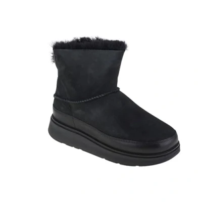 Afbeelding van Fitflop Snowboots, Dames, Maat: 36, All black Leer