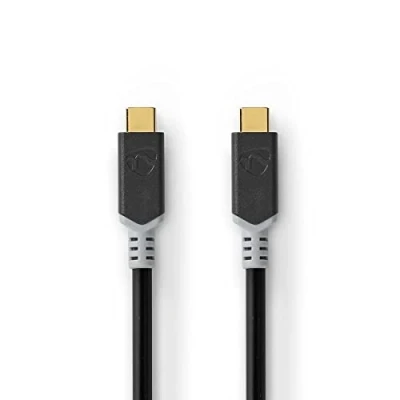Image de Nedis Câble USB C (M) pour 3.2 Gen 2 5 A m anthracite