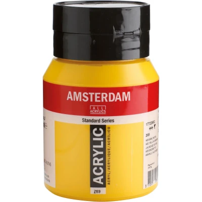 Afbeelding van Amsterdam Standard Acrylverf 500ml 269 Azogeel Middel