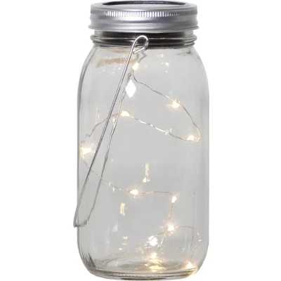 Afbeelding van LED Solarglas &quot;Jamjar&quot; ophangbaar