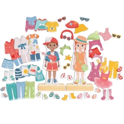 Afbeelding van Hape Dress Up magnetische puzzel