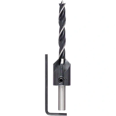 Image de BOSCH 2608596394 mèche hélicoïdale à bois avec fraise 7 mm