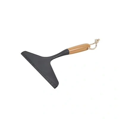 Afbeelding van Raamwisser, 25 cm, met bamboe handvat