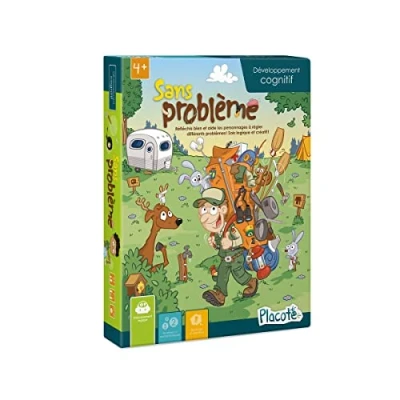 Afbeelding van Placote Zonder problemen, educatief spel 4 jaar tot 9 PLA34