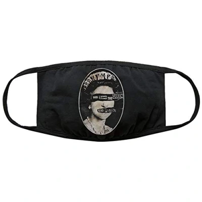 Afbeelding van Sex Pistols God Save The Queen Masker Zwart