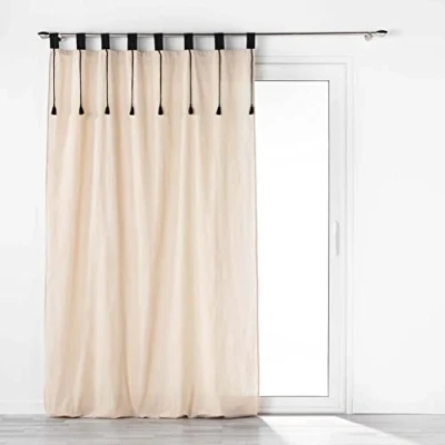 Afbeelding van Gordijn met lussen FILINE, polycotton, 140 x 240 cm