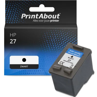Afbeelding van Huismerk HP 27 (C8727AE) Inktcartridge Zwart
