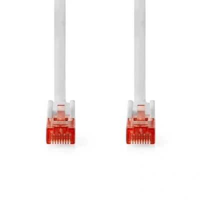 Afbeelding van Nedis CAT6 Netzwerkkabel RJ45 Stecker U/UTP 3.00 m Rund PVC Grau Label (U/UTP, CAT6, 3 m), Netwerkkabel