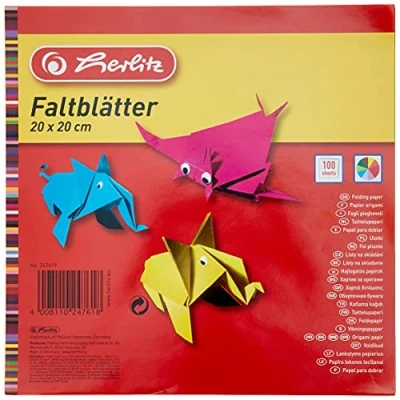 Afbeelding van Herlitz 247619 folders, 20 x cm, 100 stuks