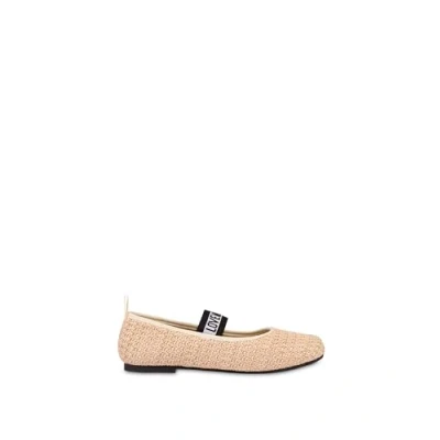 Afbeelding van LOVE Moschino Ballet Ballerina&#039;s, Dames, Maat: 37, Natural Textiel