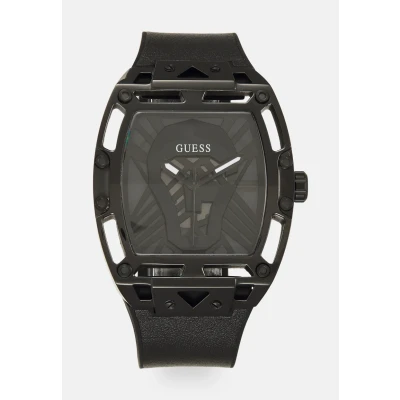 Afbeelding van Guess Legend Horloge, Heren, Maat: One Size, Black sunray