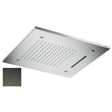 Afbeelding van SB Temotion Regendouche inbouw 3 straals PVD Gun Metal 1208955696
