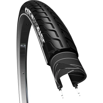 Afbeelding van Cst Buitenband Classic Basic 24 X 1 3/8 (37 540) Zwart