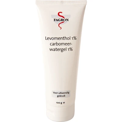 Afbeelding van Fagron Levomenthol 1% Carbomeerwatergel (100g)