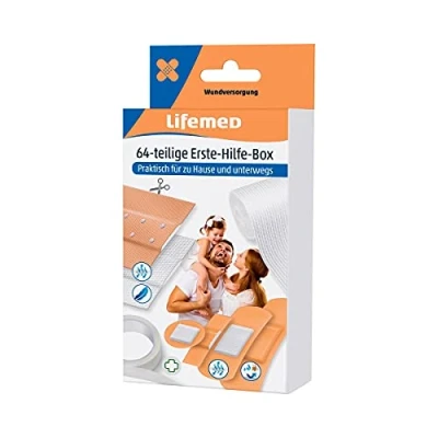 Afbeelding van Lifemed Eerste Hulp Gipsverbanddoos, 64 stuks