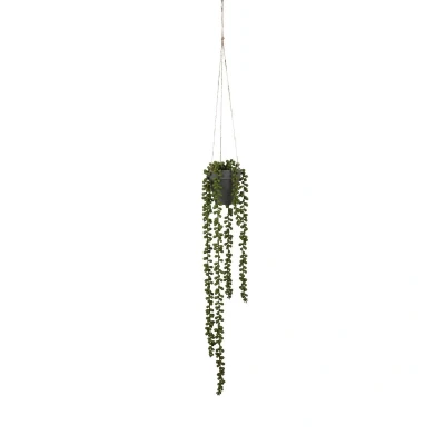 Afbeelding van Senecio Kunst Hangplant H56 x Ø9 cm Groen