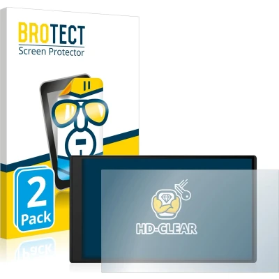 Afbeelding van BROTECT Screenprotector voor Garmin DriveSmart 76 MT D Folie Beschermfolie transparant (2 Stuks)