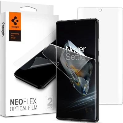 Afbeelding van Spigen NeoFlex OnePlus 12 Screen Protector Folie (2 Pack)