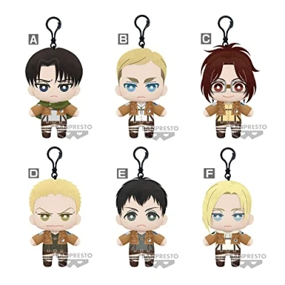 Afbeelding van Bandai Banpresto Attack On Titan Knuffel Tomonui Assort Series 2 15 cm