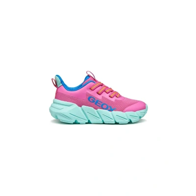 Afbeelding van Geox Flexyper FAST Sneakers laag voor kinderen, Maat: 34, Fuchsia watersea Schoenen