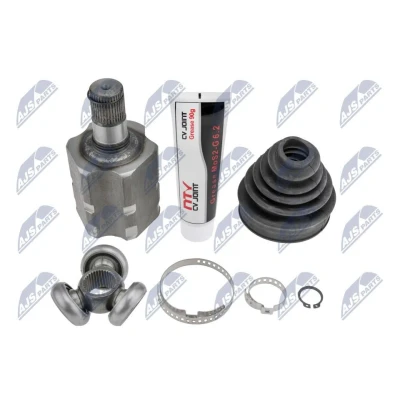 Afbeelding van NTY NPW VW 082 Aandrijfas Vooras links 154mm Versnellingsbak met dubbele koppeling AUDI: A3 Sportback, Q2, VOLKSWAGEN: T Roc, Golf 7, 7 Variant