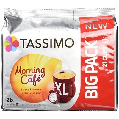 Afbeelding van Tassimo Morning Café koffiecapsules, 5 pack (5 x 21 stuks)