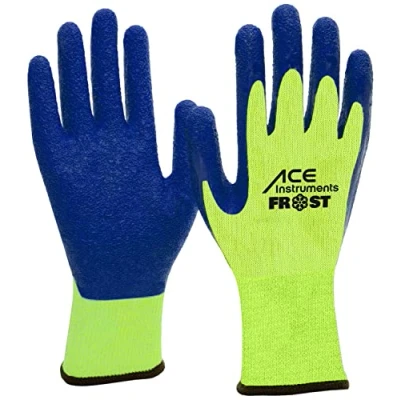 Afbeelding van ACE Frost Werkhandschoenen voor de winter, 3 x thermohandschoenen behandeling, bescherming tegen kou buiten, handheld, koelkast, sneeuwruimen, vriezer, EN 388/511, M