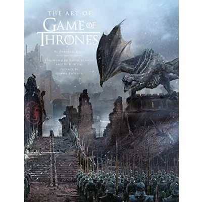 Afbeelding van The Art of Game Thrones official book design from Season 1 to 8