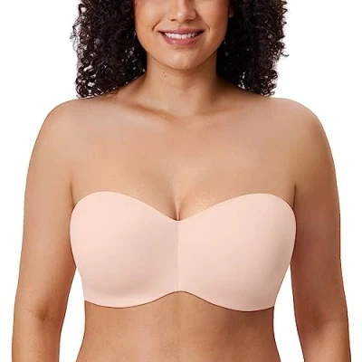 Afbeelding van DELIMIRA Minimizer beha zonder bandjes, met beugels, vulling, voorgevormde cups, dames