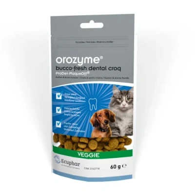Afbeelding van Orozyme Bucco Fresh Dental Croq 60g