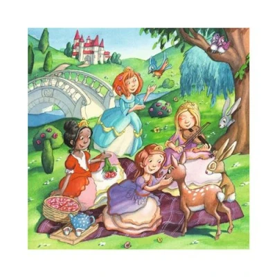 Image de Puzzle 3x49 pièces Ravensburger Les Petites Princesses