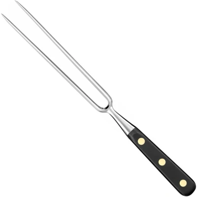 Afbeelding van Déglon Vleesvork 17 cm Grand Chef® Duurzaam Roestvrij Staal Zwart Houten Handvat