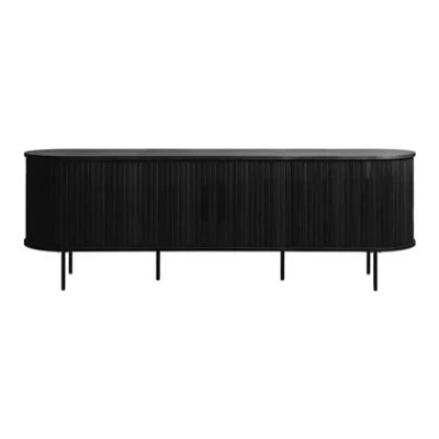 Afbeelding van Hygge Interiors Nola TV Meubel 180 cm Zwart