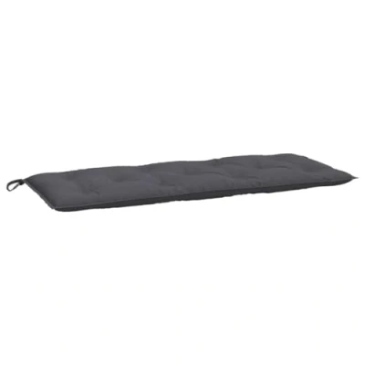Afbeelding van Tuinbankkussen 120x50x7 cm oxford stof antracietkleurig