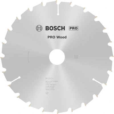 Image de BOSCH 2608640431 Lame de scie circulaire Optiline Wood, 216 x 30 2 mm, 24T