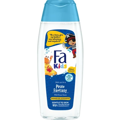 Afbeelding van Fa Kids Douchegel &amp; Shampoo Pirate Fantasy