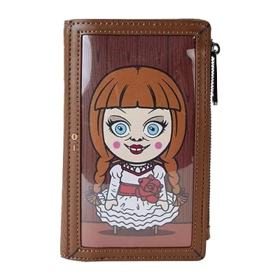 Afbeelding van Loungefly Annabelle portemonnee Cosplay 0671803471665, Bruin, uniek, Eenheidsmaat