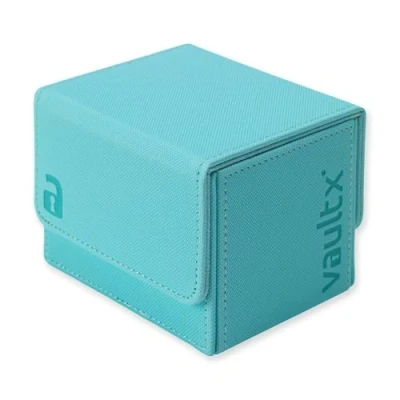 Afbeelding van Vault X Boîte de rangement pour cartes à collectionner chargement latéral, plus 100 cartes, matériau Exo Tec qualité supérieure, couvercle magnétique amovible, jeu MTG Commander, TCG