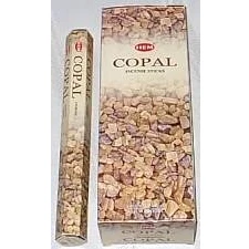 Afbeelding van HEM Wierook Copal Slof (6 pakjes/120 stokjes)