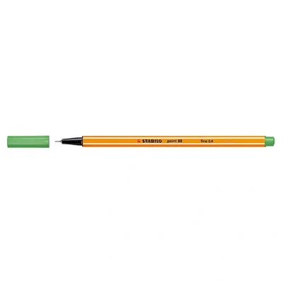 Image de Stabilo 88 033 stylo vert, orange