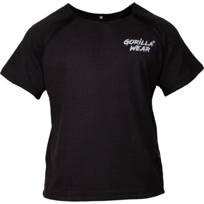Afbeelding van Gorilla Wear Augustine OLD School Tshirt print, Heren, Maat: S/M, Black