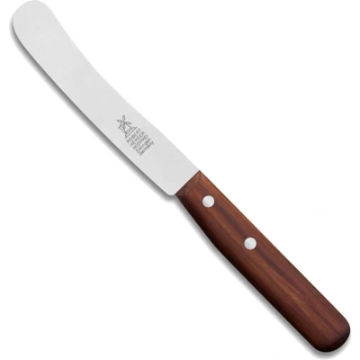Afbeelding van Robert Herder Ontbijtmes Buckels RVS Lemmet 118 mm Heft Pruimenhout