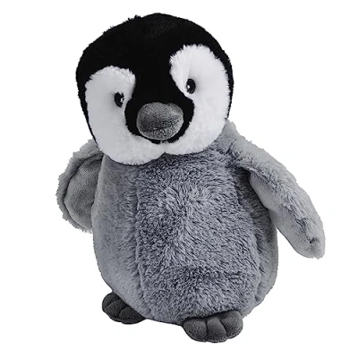 Afbeelding van Wild Republic Knuffel Pinguïn Baby Ecokins Junior 30 Cm Pluche Grijs